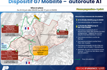 G7 - Restrictions de circulation sur l’autoroute A1