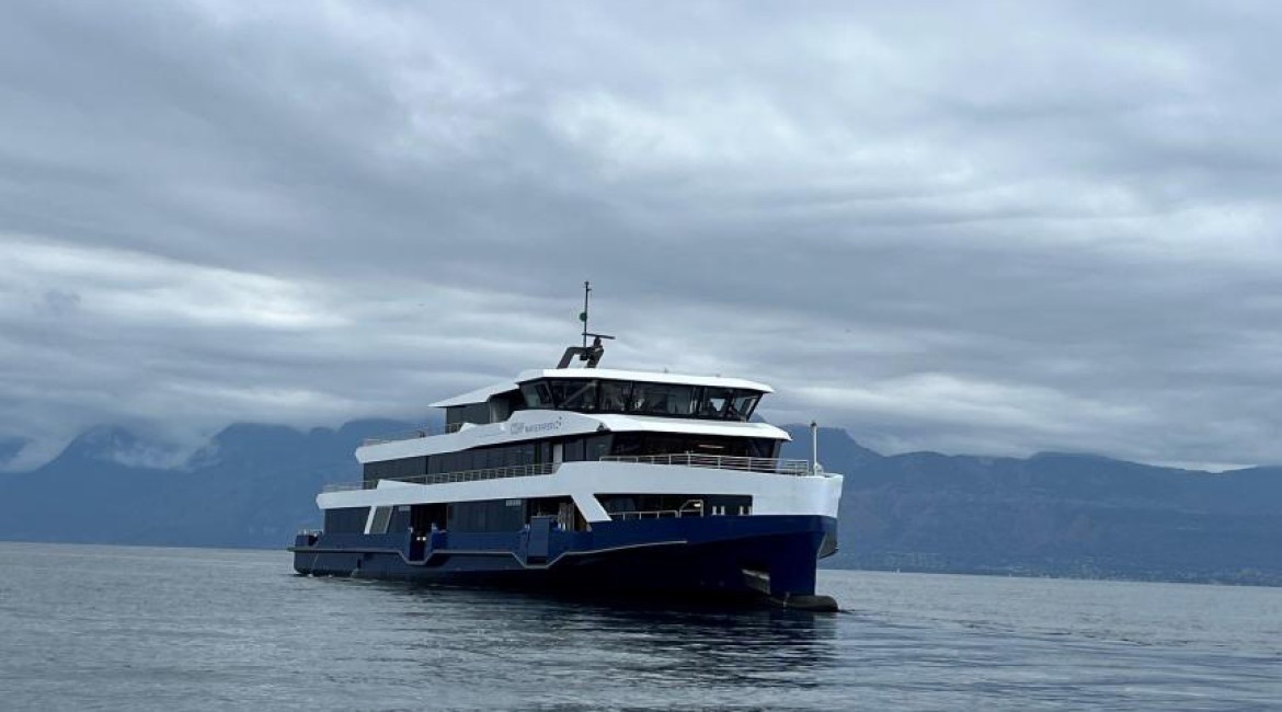 En 2024, le premier Naviexpress devrait relier Evian à Lausanne